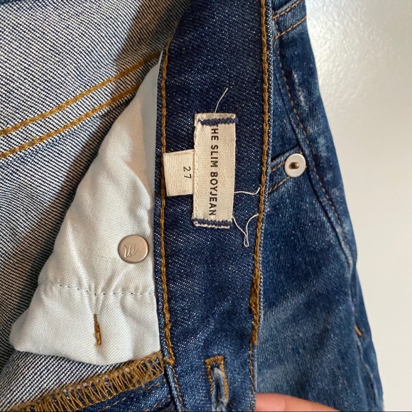 Madewell Slim Boyfriend Jeans - Picture 4 of 7